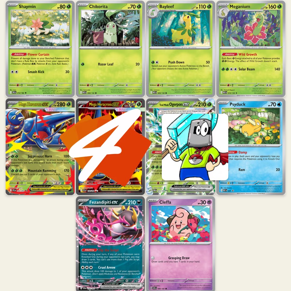 Mega HERACROSS ex can Counter Attack with even stronger damage ! PTCGL Gameplay (PHANTASMAL FLAMES)